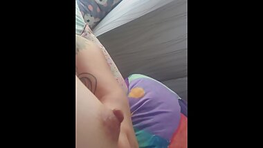 Erect Asian Nipples Play