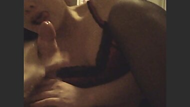 Nice little Facial Cum with Pantyhose View after Photoshoot