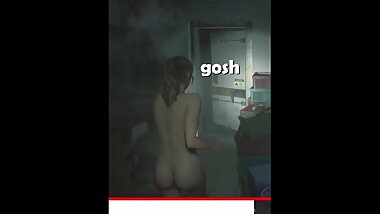 RE2 Claire Nude Teaser Support your Amateur Asian 😊