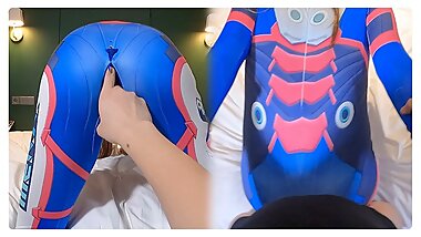 【Overwatch】✨D.va Gets Fucked, Hentai Cosplayer Crossdresser Ladyboy Part.10