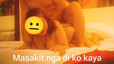 Ayoko Dyan Masakit Filipina with Huge Tits Cheating MILF