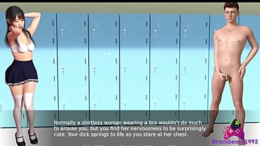 Slave U E6 - an Asian Girl makes me Jerk off in Front of her