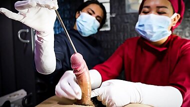 Deep Sounding POV by Asian Mistress Dominafire and Mizzired