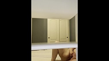 POV: you Catch your SSBBW Neighbor Rubbing her Pussy