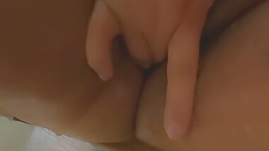 Trying to be Quiet in Public Shower