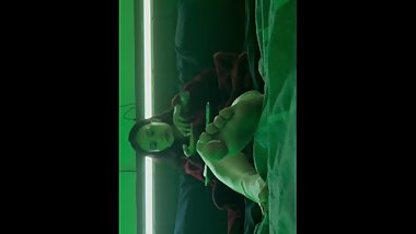 Slutty Stoner Rolls up & Plays