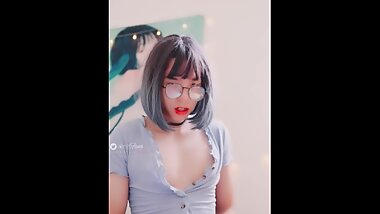 Cute Sissy with Converse Shoes