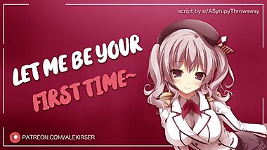 The Hot, Popular Girl Takes your Virginity [gentle Femdom] [praise] [creampie]