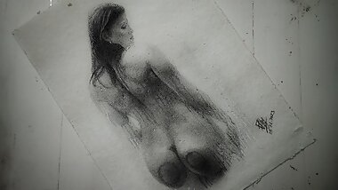 Erotic Art of Desi Sexy Bhabhi taking Shower Showing her Big Ass ASMR