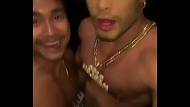 Sucking and getting fucked in the club