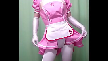 [no porn] Japanese Sissy Nurse cosuplay 2 (@rik dejavu)