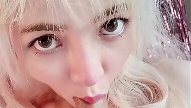 (LEAK) Petite Asian play with his dildo until orgasm