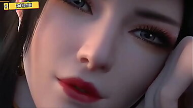 Cut scene Medusa queen in the cartoon - Hentai 3D Uncensored  v233